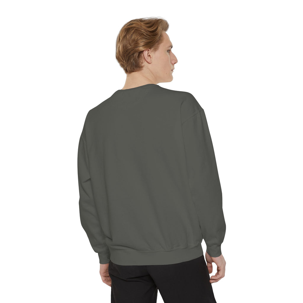 Limited Edition Unisex Garment-Dyed Sweatshirt - "Pray for Peace in Jerusalem" | Cozy, Inspirational, Gift for Activists, Spirituality, Everyday Wear