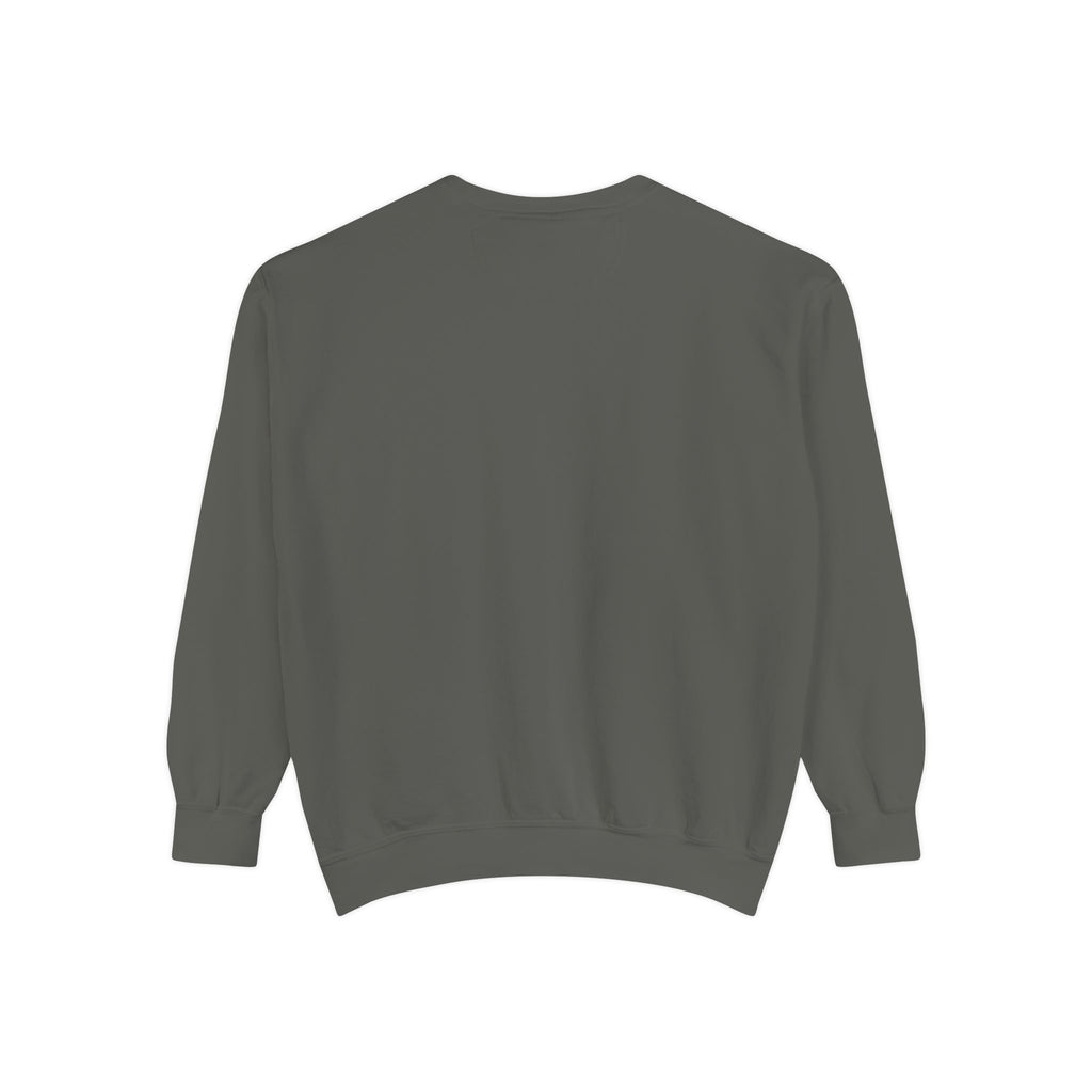 Limited Edition Unisex Garment-Dyed Sweatshirt - "Pray for Peace in Jerusalem" | Cozy, Inspirational, Gift for Activists, Spirituality, Everyday Wear