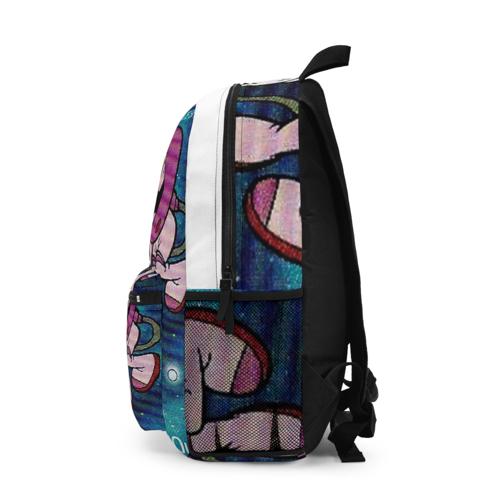 Limited Edition Dysney-Themed Cosmic Cartoon Backpack, Fun Space-Themed Pack for Kids, School, Travel, Gifts, Birthday, Adventure, Vibrant Design