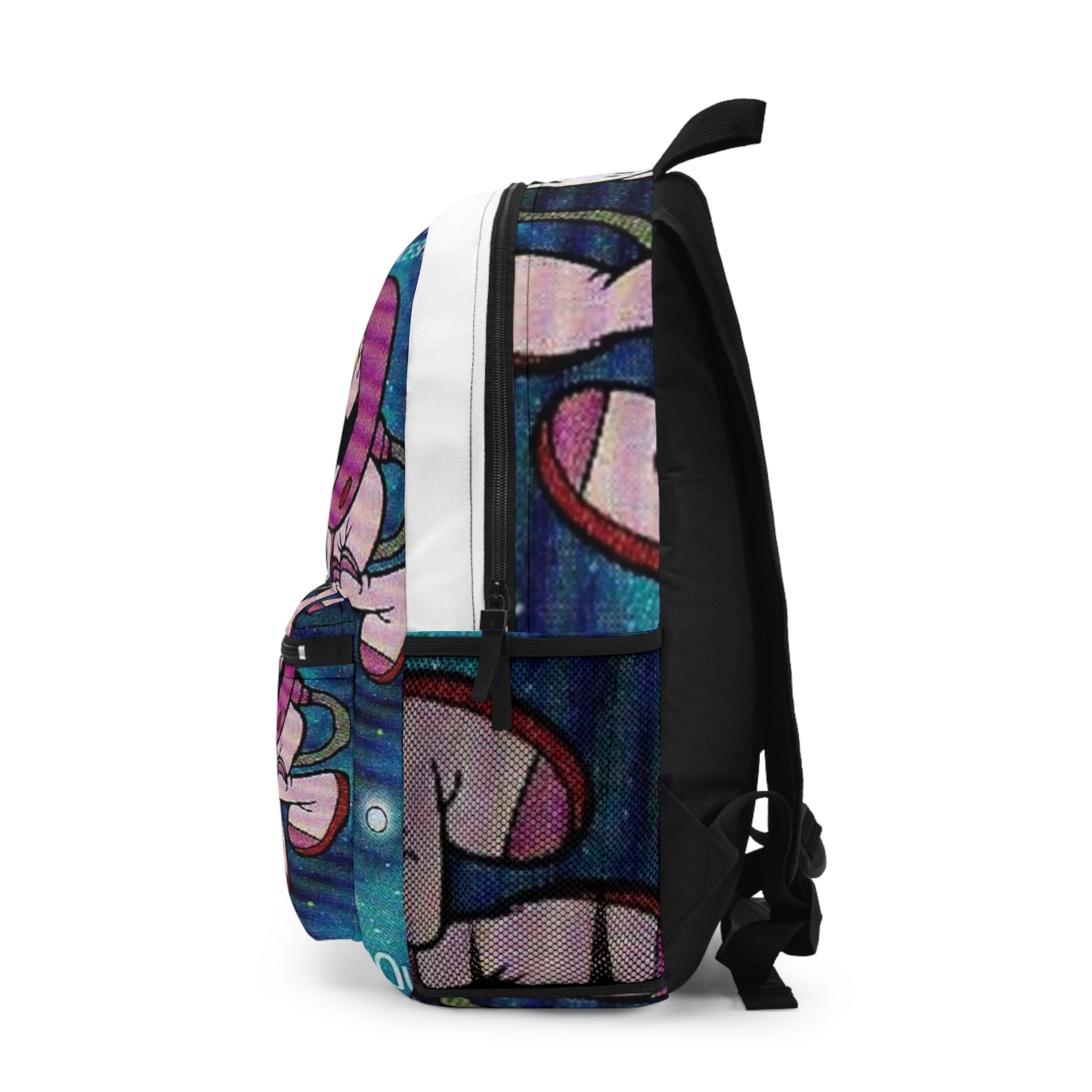Limited Edition Dysney-Themed Cosmic Cartoon Backpack, Fun Space-Themed Pack for Kids, School, Travel, Gifts, Birthday, Adventure, Vibrant Design