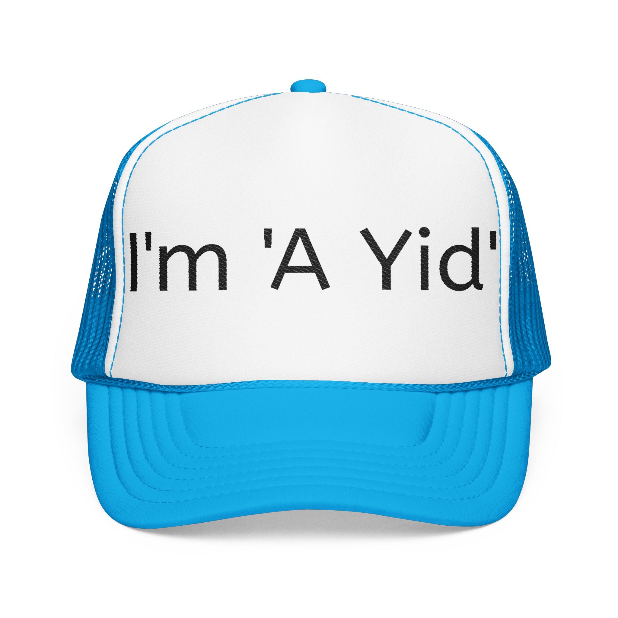 Limited Edition Embroidered Foam Trucker Hat - 'I'm A Yid', Perfect for Jewish Celebrations, Casual Wear, Gift Idea, Sports Events, Summer Style