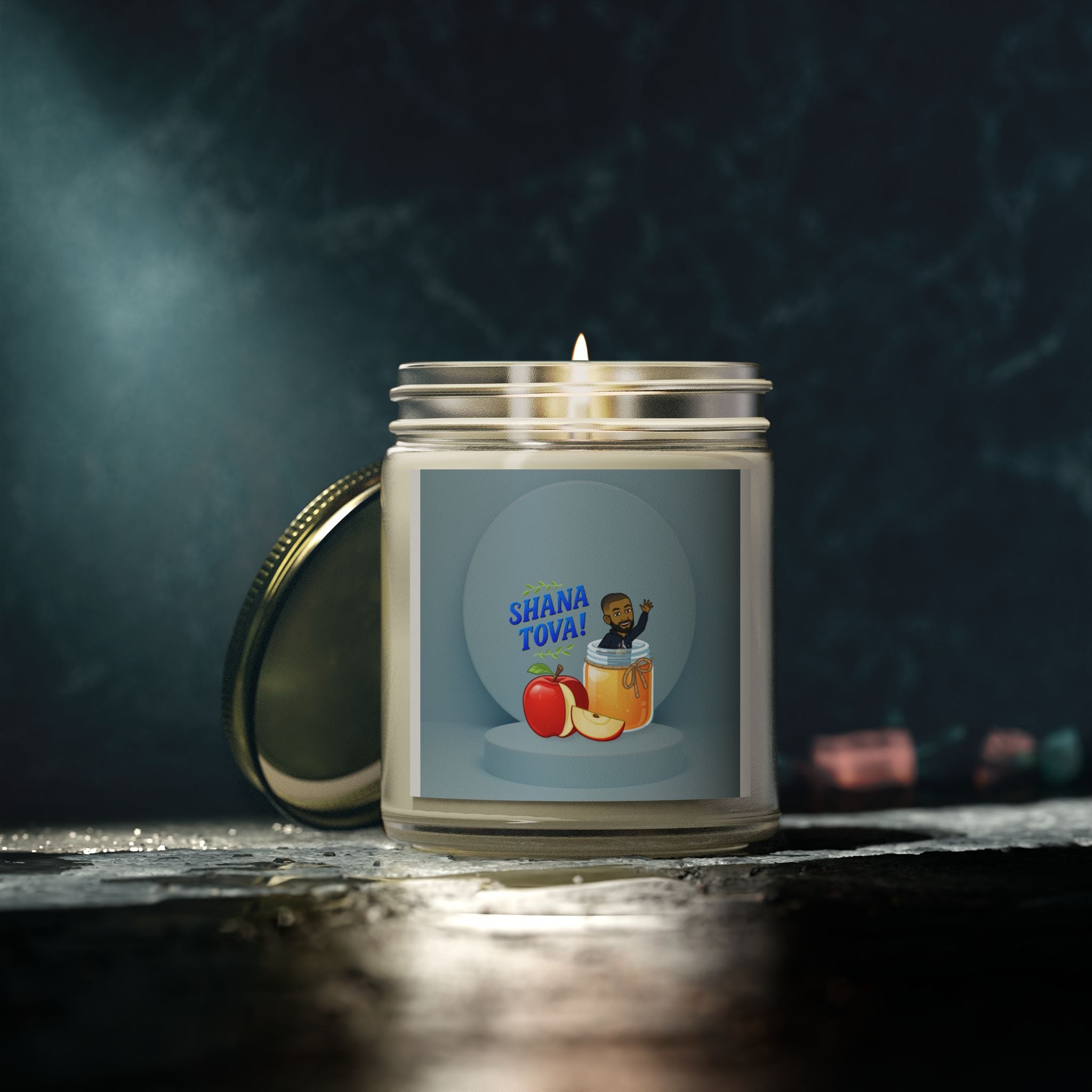 Dov's Shana Tova Scented Candles Collection - Rosh Hashanah, Apple & Honey Candle, Aromatherapy, Home Decor, Relaxation Gift