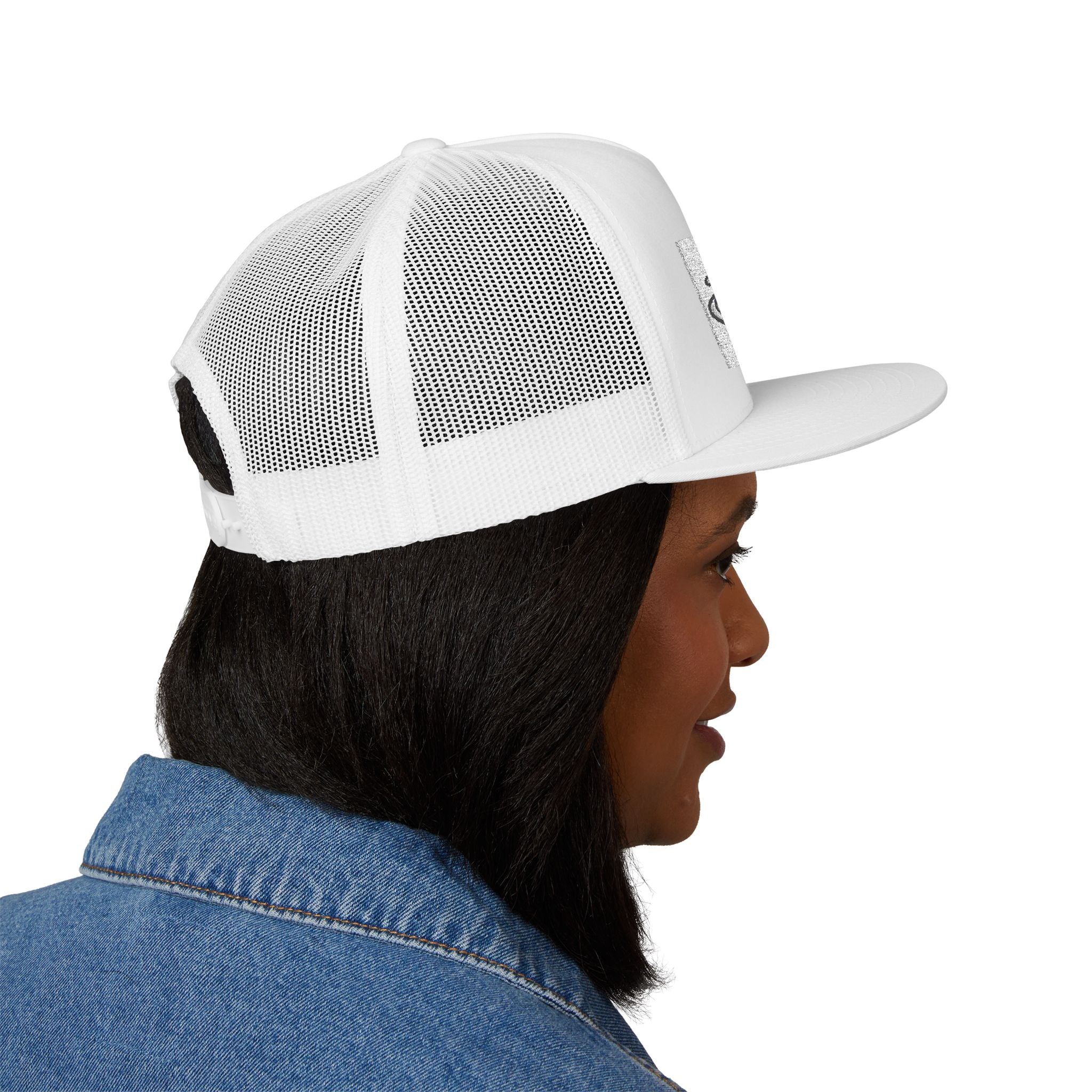 Love Language Embroidered Trucker Cap - Fun Outdoor Hat, Pet Lovers Gift, Casual Style, Summer Accessory, Unique Embroidery