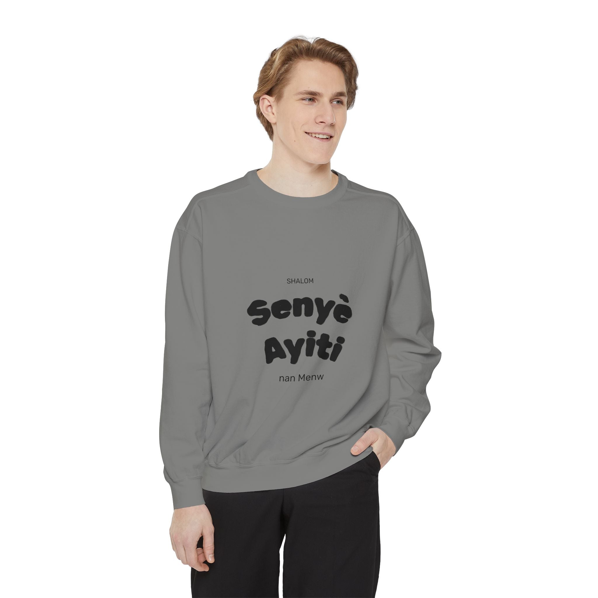 Limited Edition Cultural Statement Sweatshirt | Unisex Garment-Dyed Sweatshirt for Celebrations, Unique Gift Idea, Casual Wear, Cozy Vibe, [...]