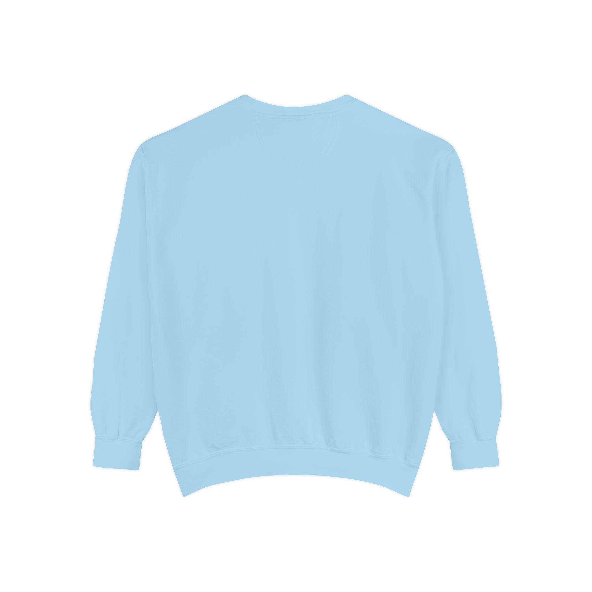 Limited Edition Unisex Garment-Dyed Sweatshirt - "Pray for Peace in Jerusalem" | Cozy, Inspirational, Gift for Activists, Spirituality, Everyday Wear
