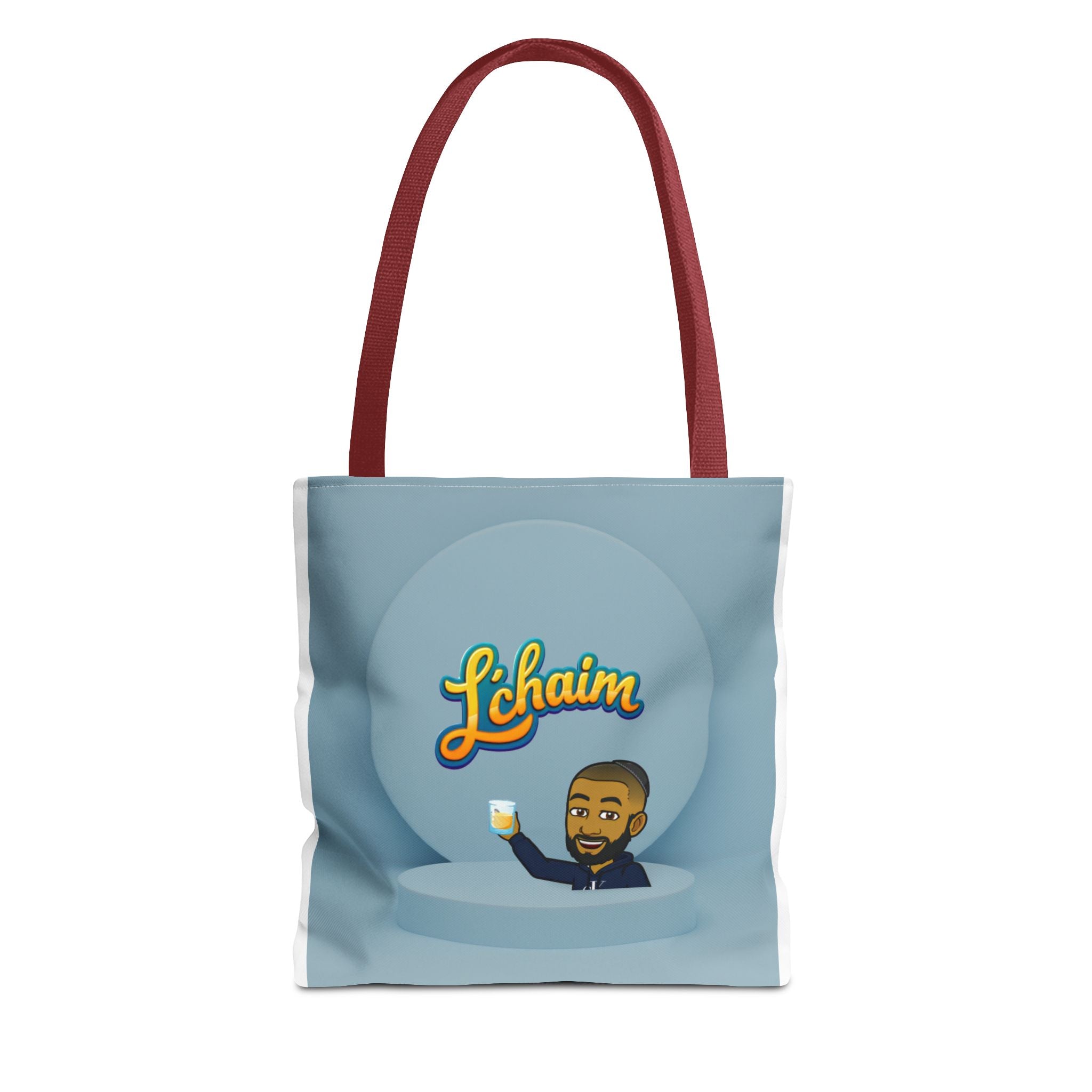 Dov's L'Chaim Tote Bag Collection - Fun Jewish Celebration Bag for Gifts, Party, Shabbat