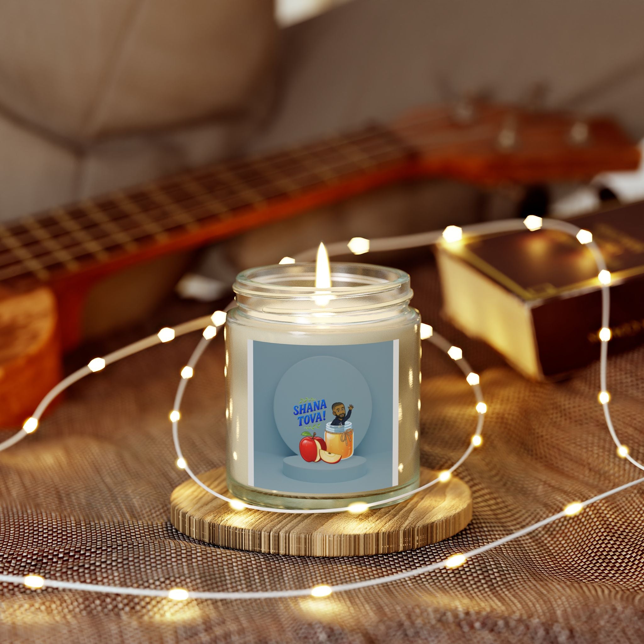 Dov's Shana Tova Scented Candles Collection - Rosh Hashanah, Apple & Honey Candle, Aromatherapy, Home Decor, Relaxation Gift