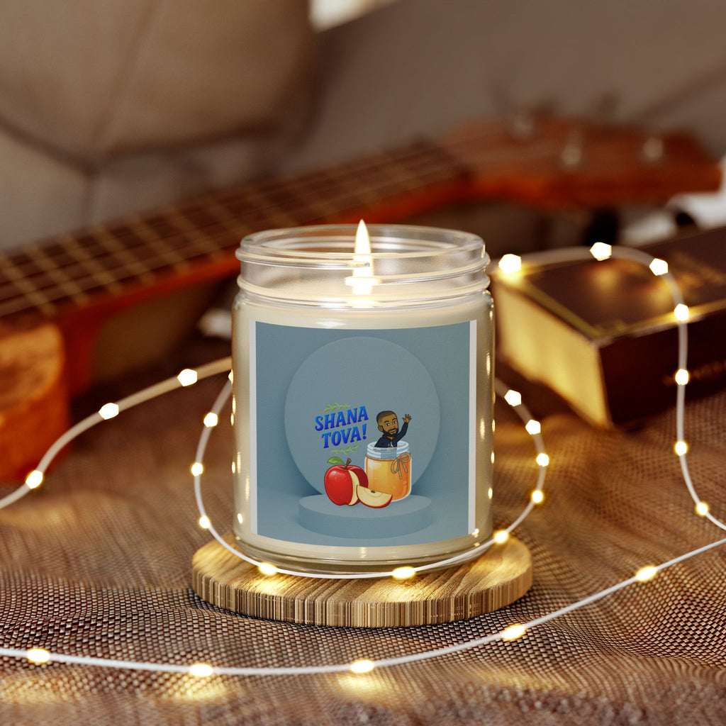 Dov's Shana Tova Scented Candles Collection - Rosh Hashanah, Apple & Honey Candle, Aromatherapy, Home Decor, Relaxation Gift