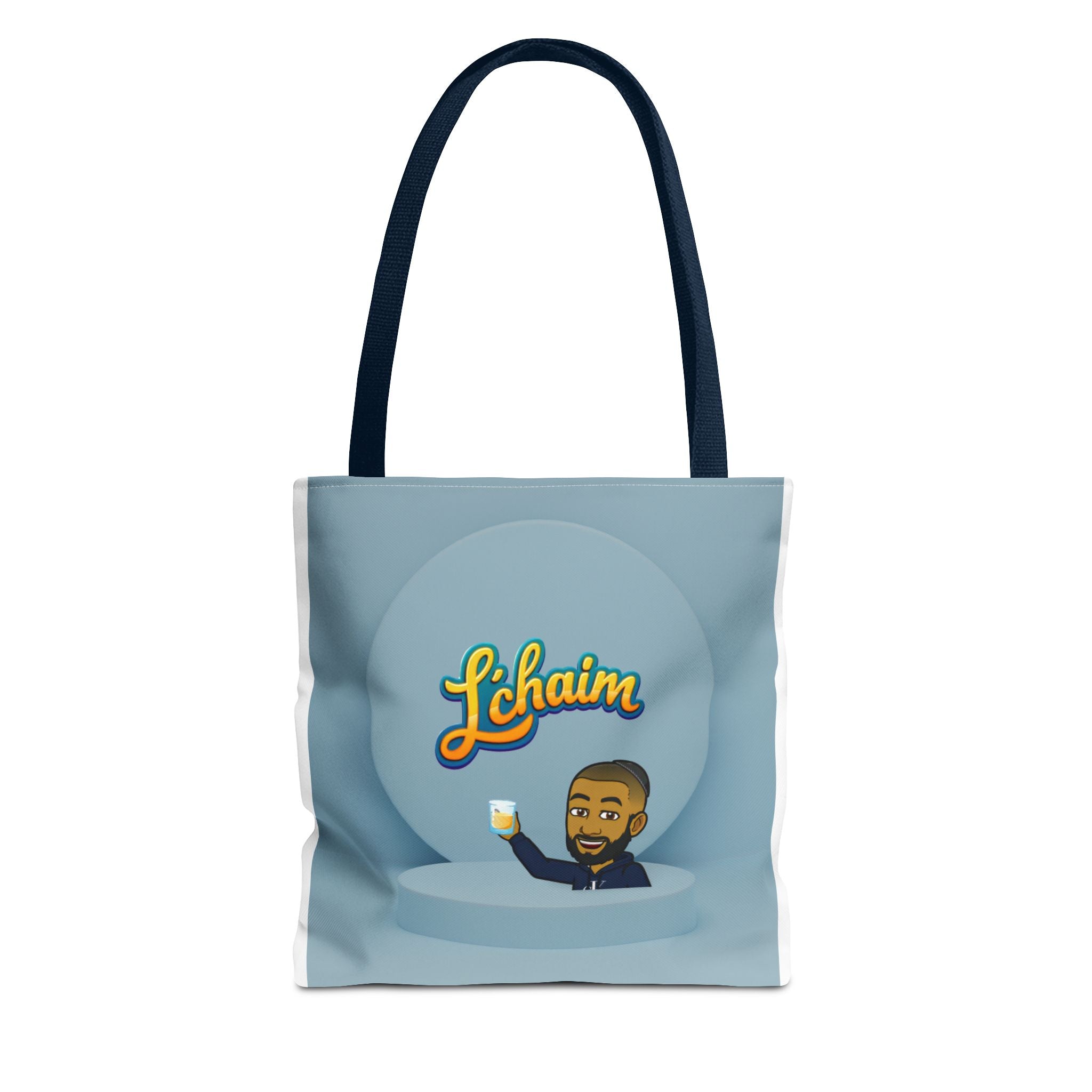 Dov's L'Chaim Tote Bag Collection - Fun Jewish Celebration Bag for Gifts, Party, Shabbat
