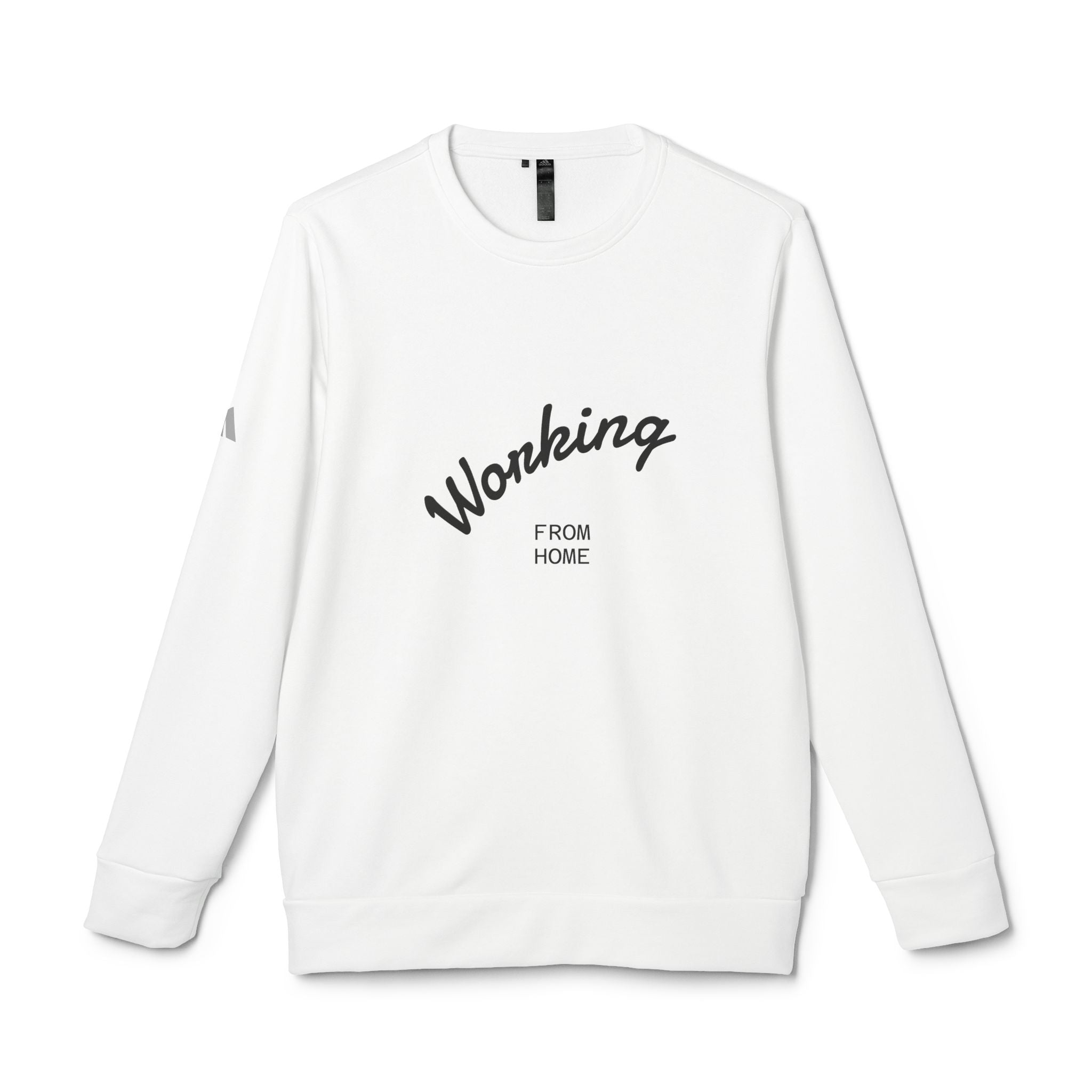 Adidas Unisex Crewneck Sweatshirt for Home Office, Cozy Gift for Remote Workers, Working from Home Attire, Casual Wear, Holiday Gift