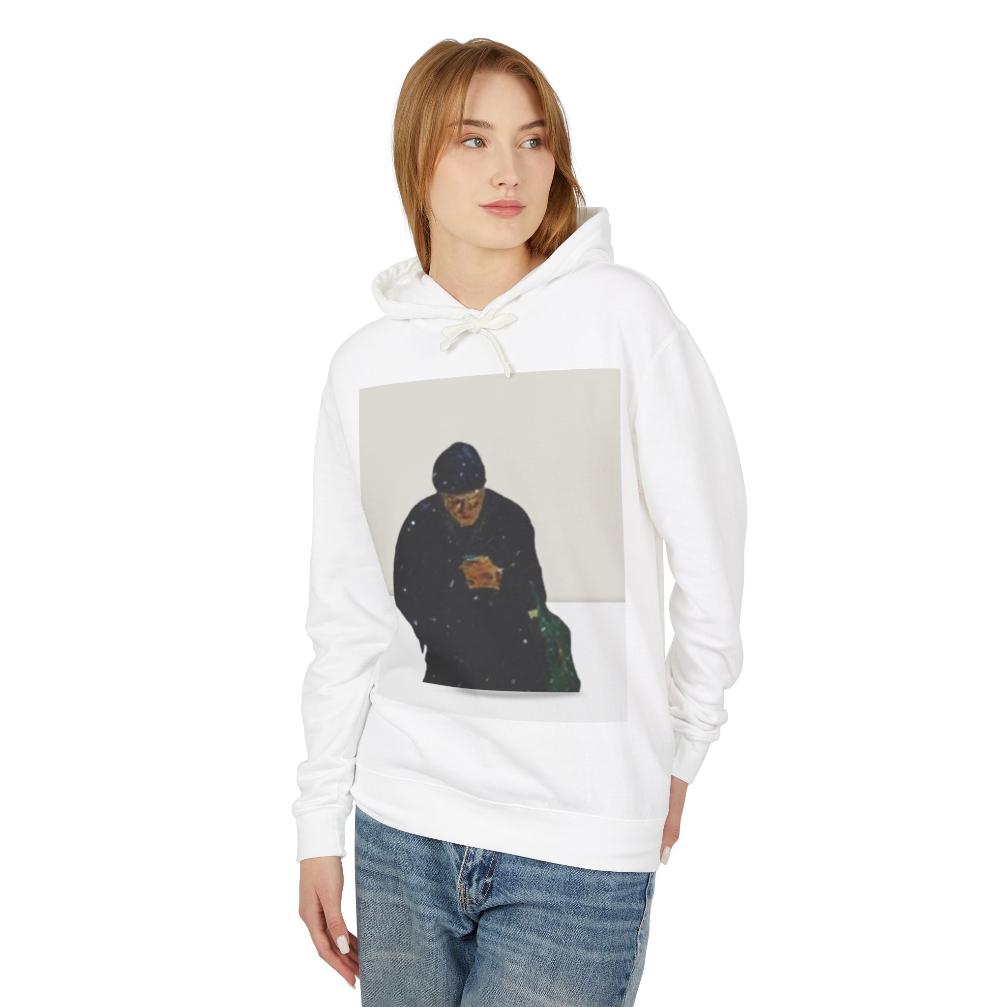 Cozy Unisex Lightweight Hooded Sweatshirt for Everyday Wear, Perfect Gift for Friends, Casual Layering, Trendy Streetwear, Holiday Comfort