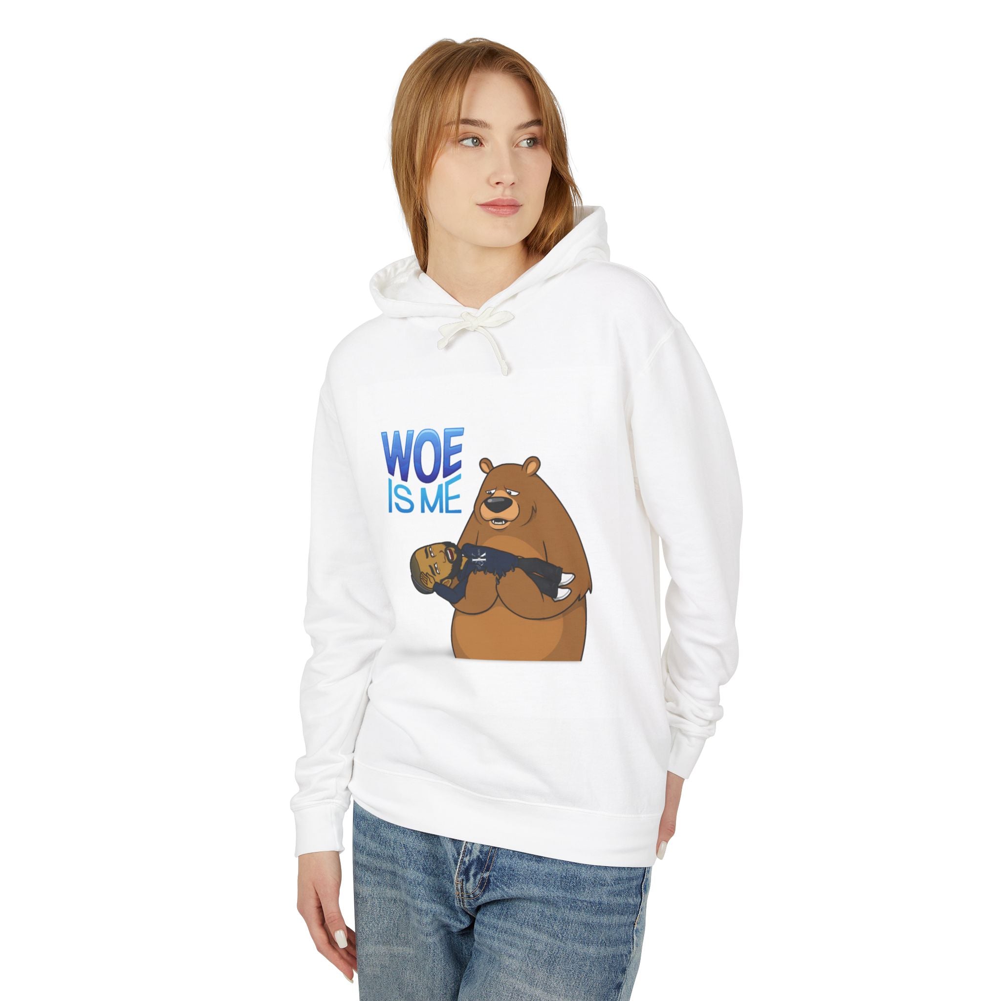 Limited Edition Whimsical Bear Graphic Hoodie, Cute Lightweight Sweatshirt for Daily Wear, Ideal Gift for Animal Lovers, Cozy Layer for All Seasons