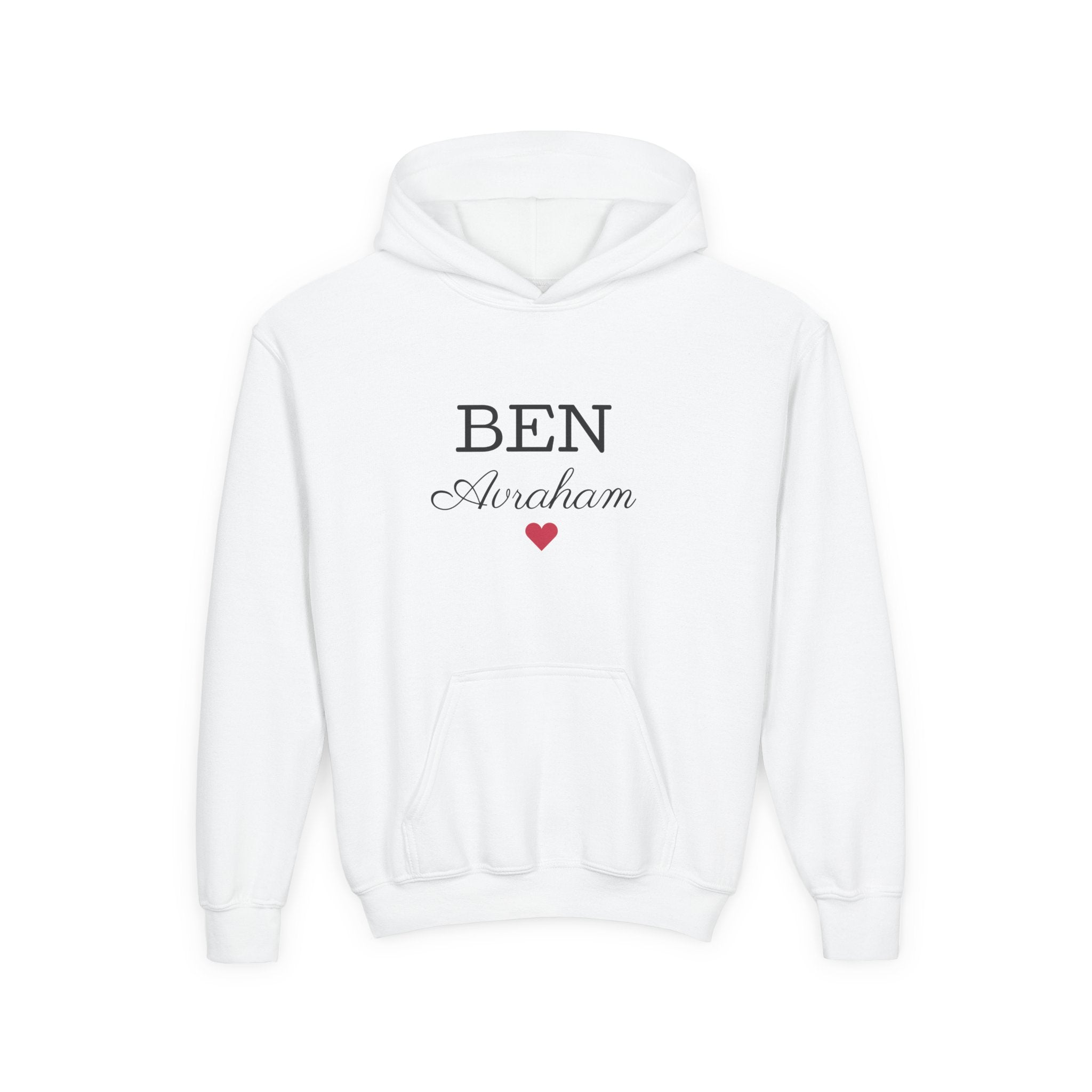 Limited Edition Personalized Youth Hoodie with Custom Name, Cozy Sweatshirt for Kids, Gift for Birthdays, Holidays, or Special Occasions