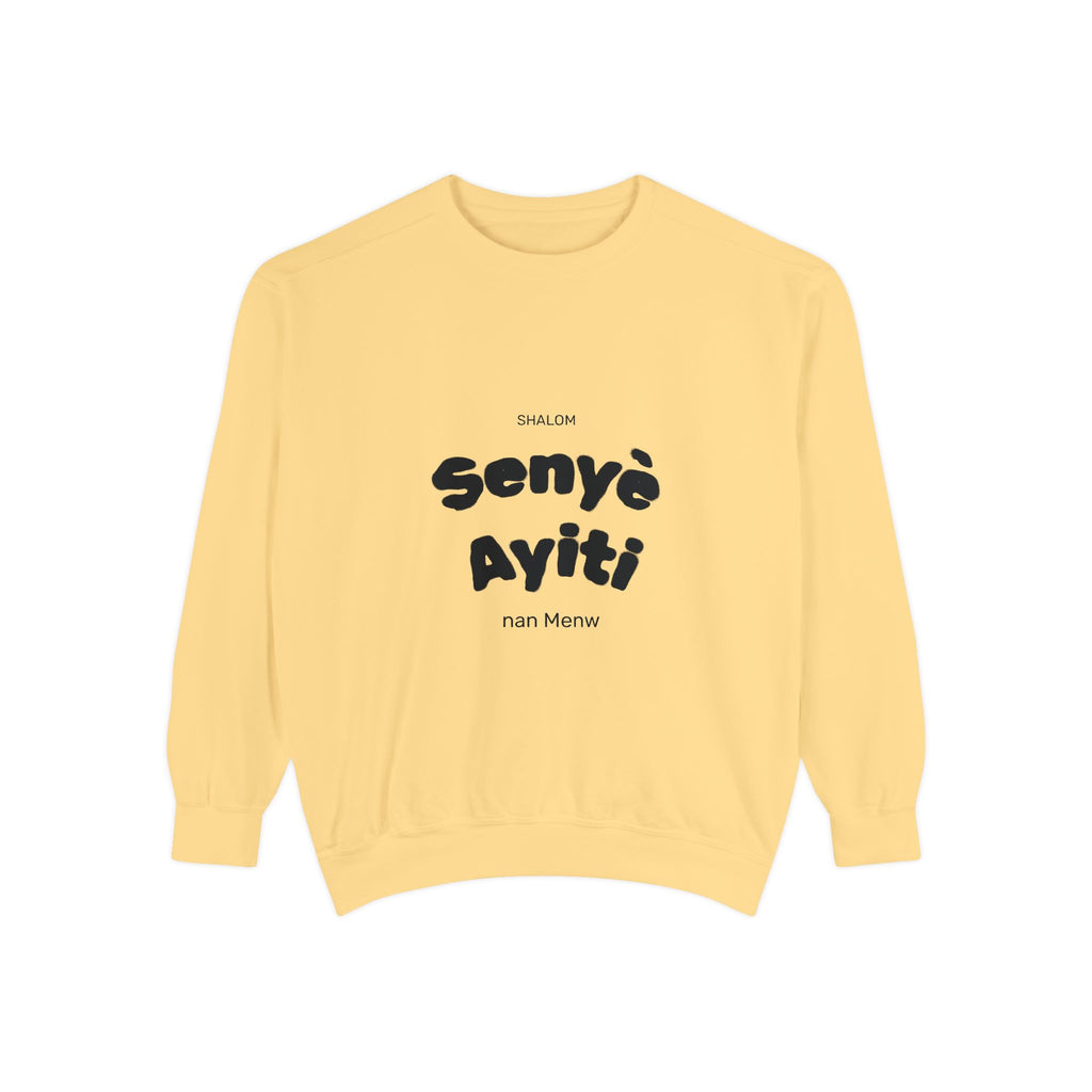 Limited Edition Cultural Statement Sweatshirt | Unisex Garment-Dyed Sweatshirt for Celebrations, Unique Gift Idea, Casual Wear, Cozy Vibe, [...]