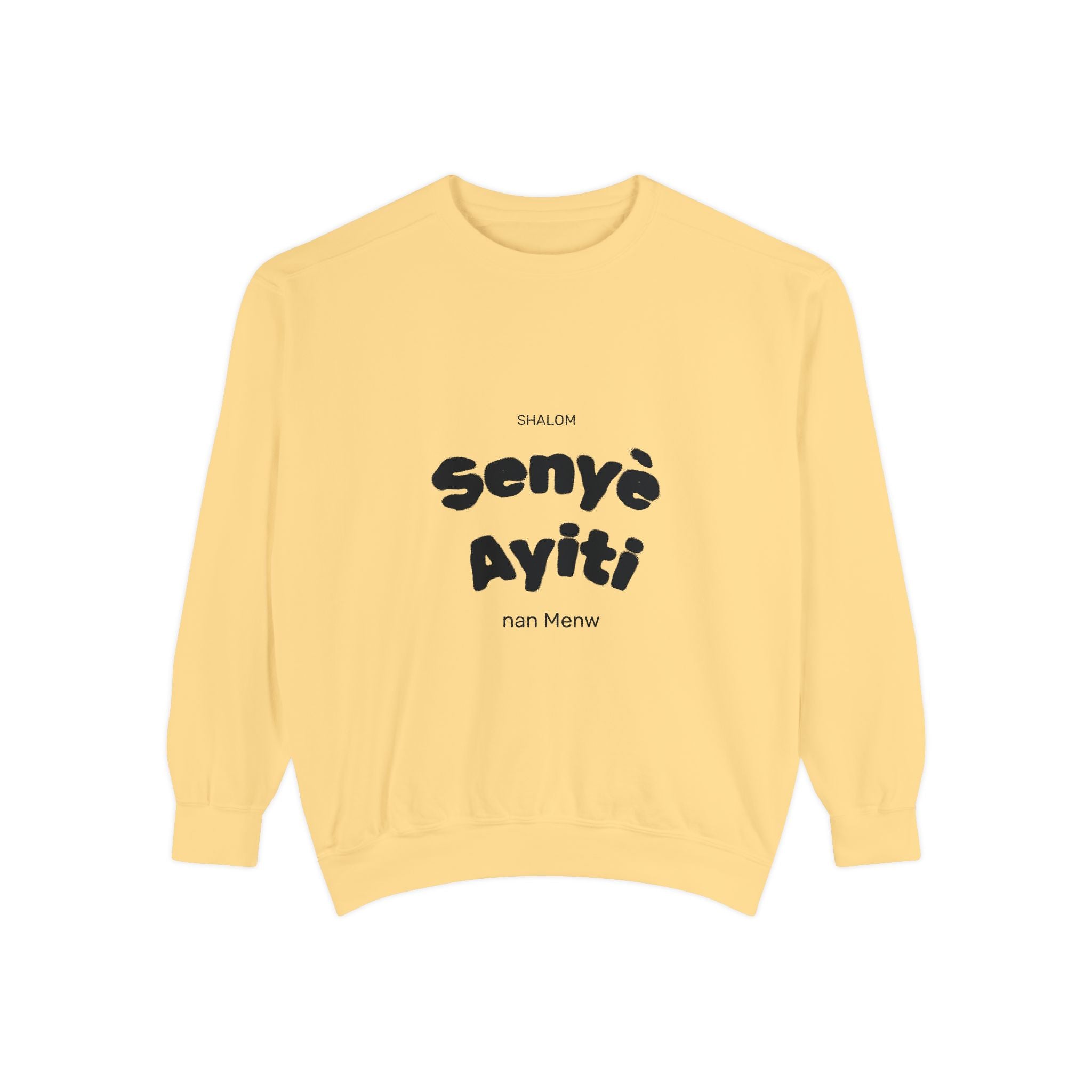 Limited Edition Cultural Statement Sweatshirt | Unisex Garment-Dyed Sweatshirt for Celebrations, Unique Gift Idea, Casual Wear, Cozy Vibe, [...]