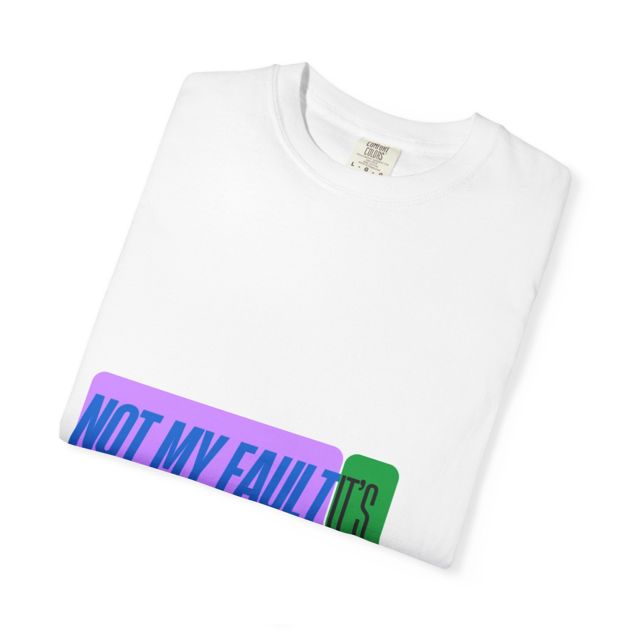 Vibrant Statement T-Shirt, Casual Wear, Gift for Friends, Faith-Inspired Apparel, Summer Style, Unique Graphic Tee
