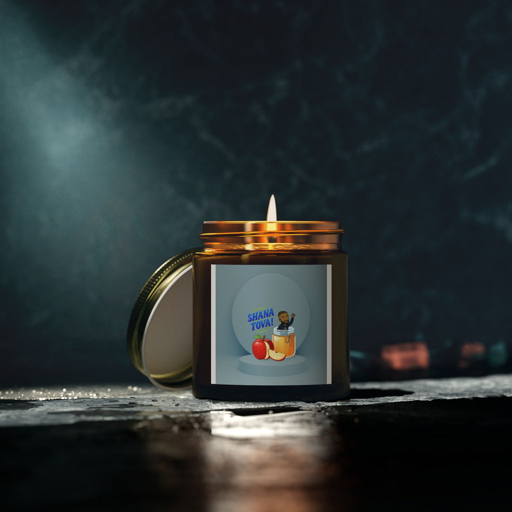 Dov's Shana Tova Scented Candles Collection - Rosh Hashanah, Apple & Honey Candle, Aromatherapy, Home Decor, Relaxation Gift
