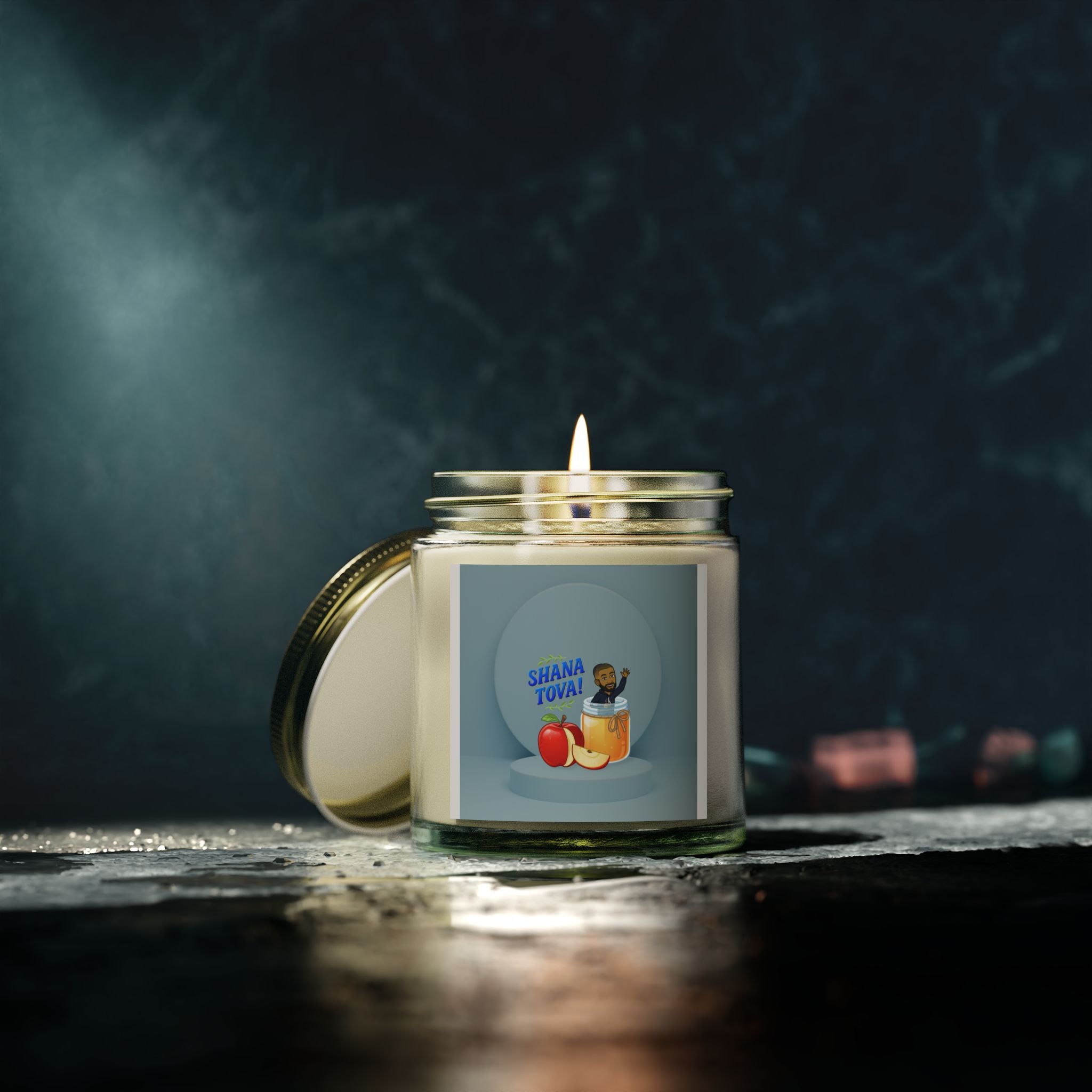 Dov's Shana Tova Scented Candles Collection - Rosh Hashanah, Apple & Honey Candle, Aromatherapy, Home Decor, Relaxation Gift