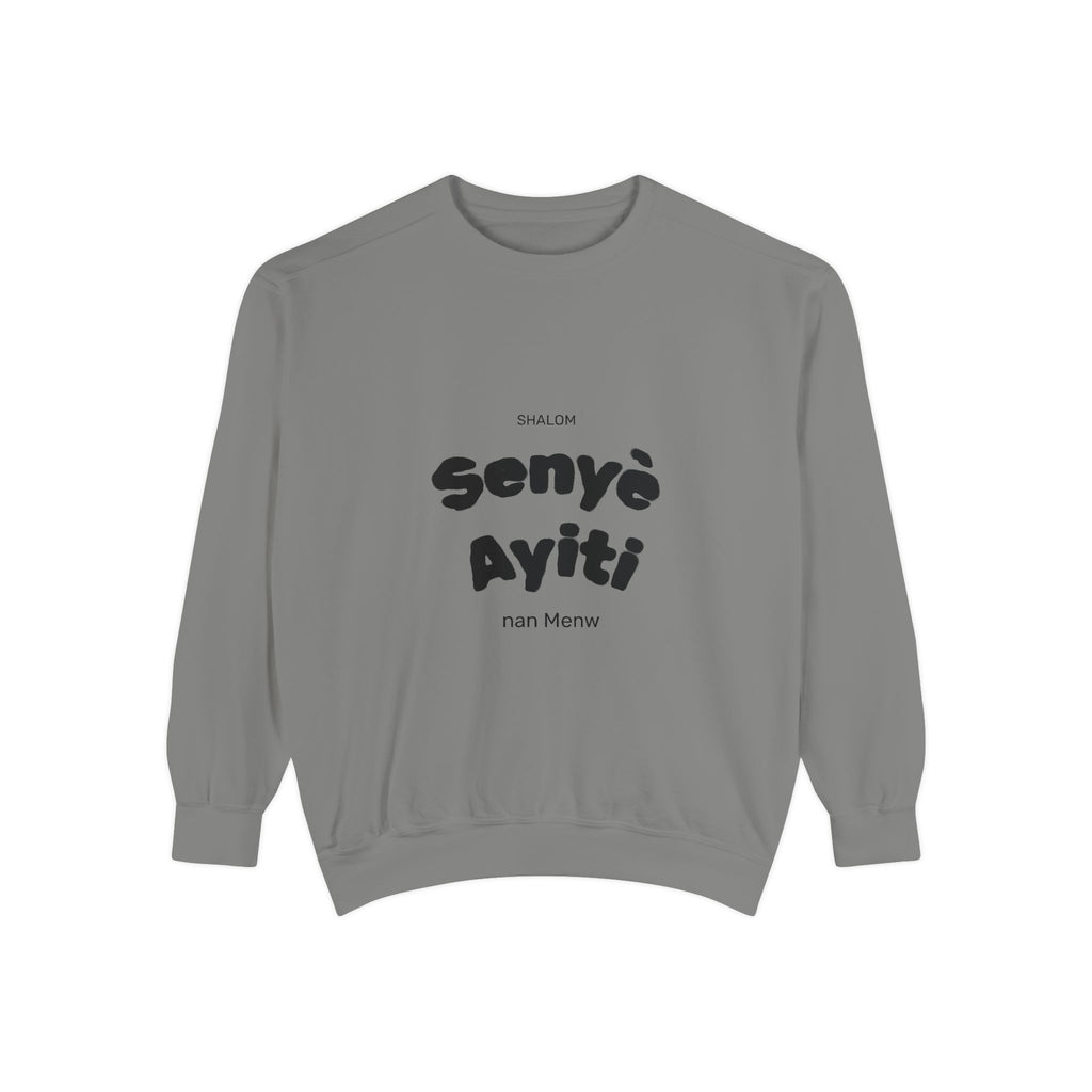 Limited Edition Cultural Statement Sweatshirt | Unisex Garment-Dyed Sweatshirt for Celebrations, Unique Gift Idea, Casual Wear, Cozy Vibe, [...]