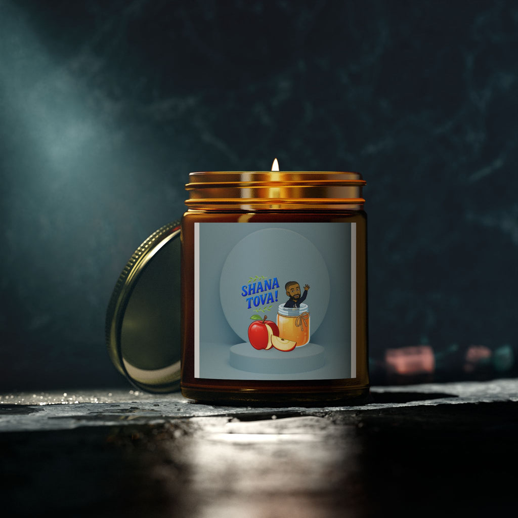 Dov's Shana Tova Scented Candles Collection - Rosh Hashanah, Apple & Honey Candle, Aromatherapy, Home Decor, Relaxation Gift
