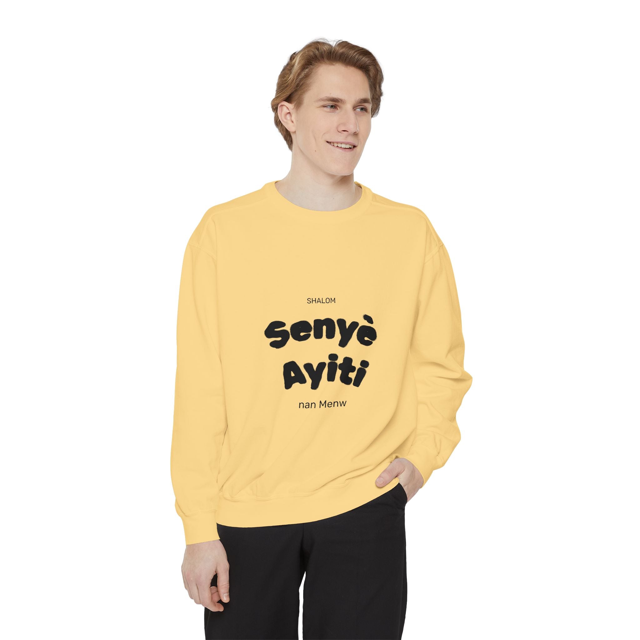 Limited Edition Cultural Statement Sweatshirt | Unisex Garment-Dyed Sweatshirt for Celebrations, Unique Gift Idea, Casual Wear, Cozy Vibe, [...]