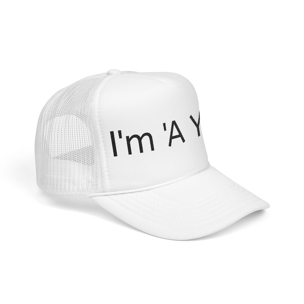 Limited Edition Embroidered Foam Trucker Hat - 'I'm A Yid', Perfect for Jewish Celebrations, Casual Wear, Gift Idea, Sports Events, Summer Style