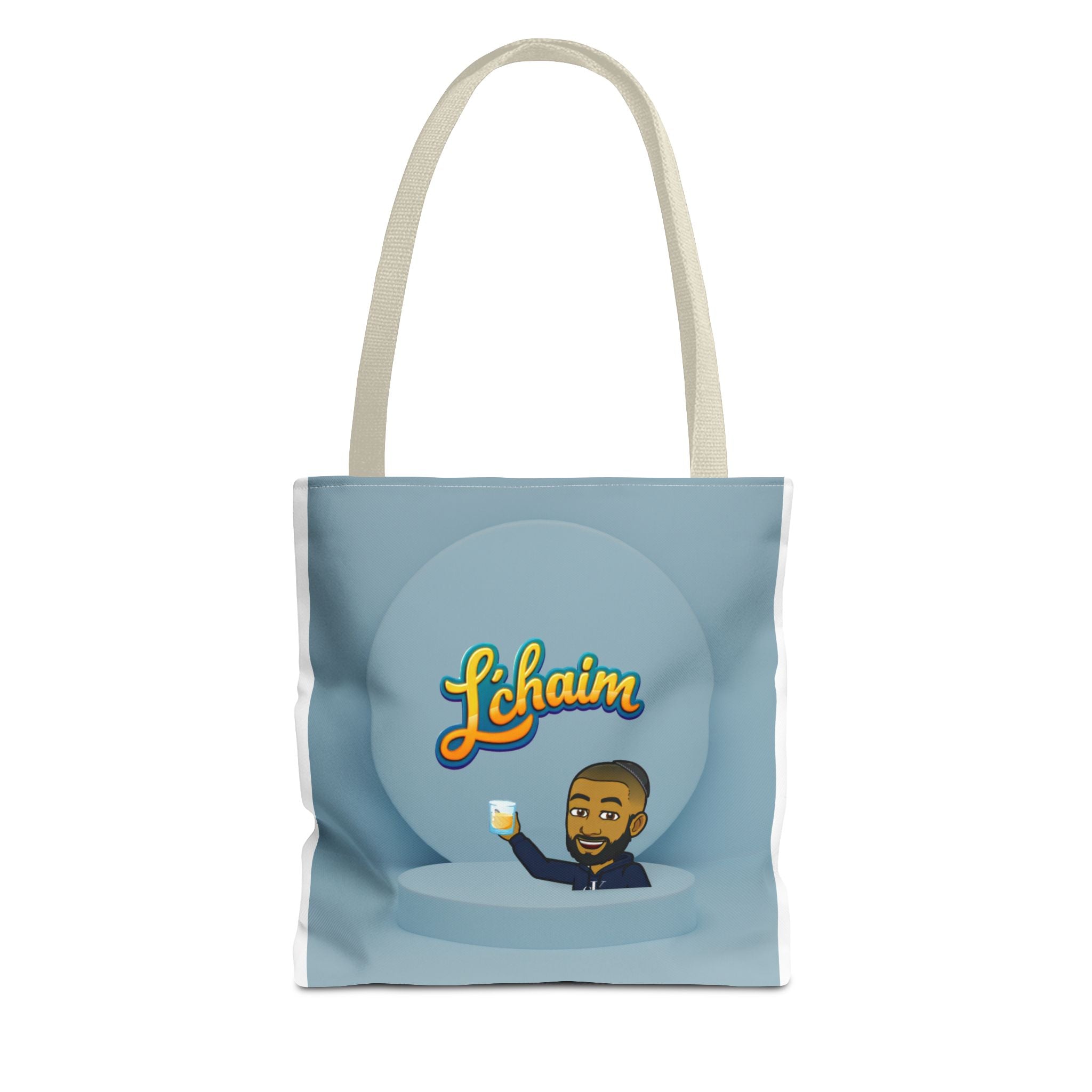 Dov's L'Chaim Tote Bag Collection - Fun Jewish Celebration Bag for Gifts, Party, Shabbat