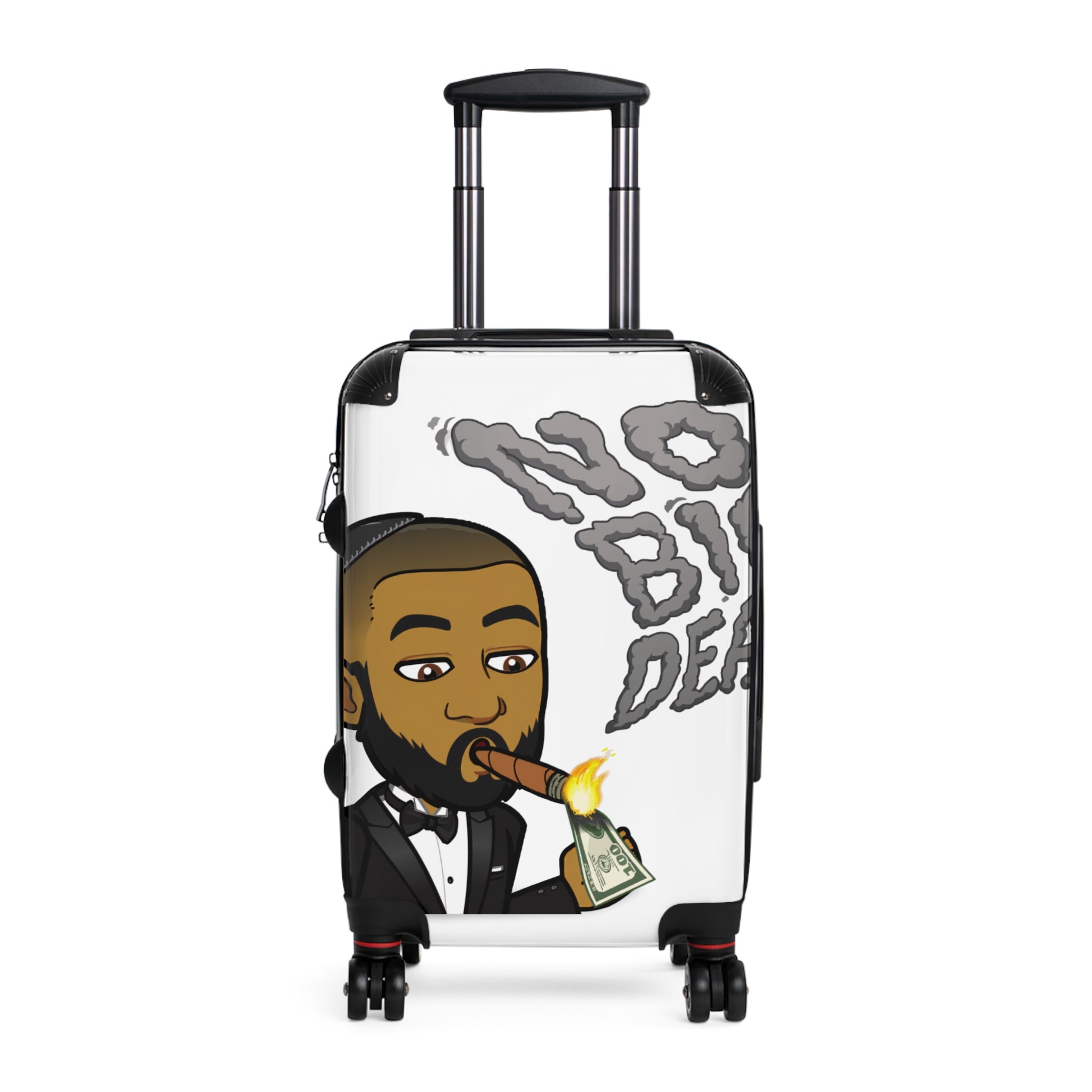 Dov's Stylish Carry-On Suitcase for Travel Enthusiasts, Funny Travel Bag, Premium Luggage, Ideal for Vacations, Great Gift for Travelers